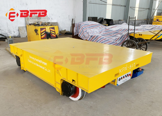 Molten Steel 35T Metal Ladle Transfer Cart For Handling