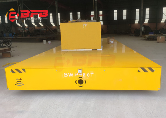 Remote Control Steerable 63t Trackless Transfer Cart For Die Transportation