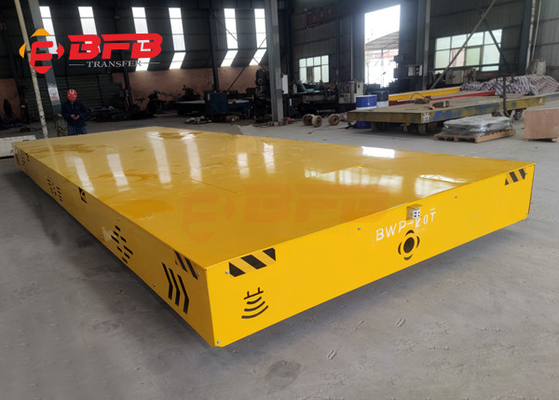 Remote Control Steerable 63t Trackless Transfer Cart For Die Transportation