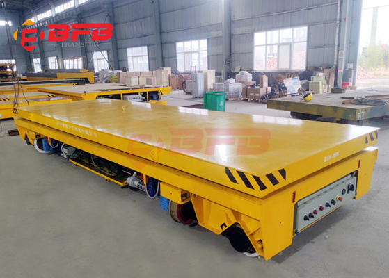 20T RGV Rail Shuttle Battery Operated Cart For Warehouse Logistics