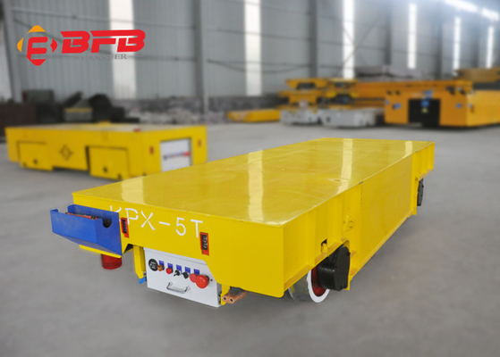 15T Industrial Coils Shipping Battery Transfer Cart With Rail
