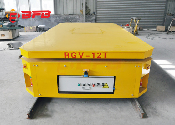 10 Ton RGV Automated Rail Guided Vehicle For Steel Pallet Handling