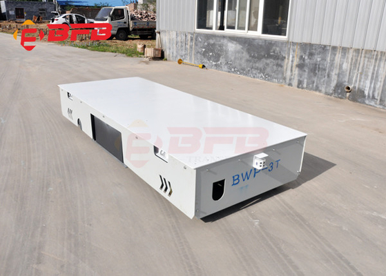 Steerable 15 Ton Trackless Transfer Trolley DC Motor Drive 20m/Min