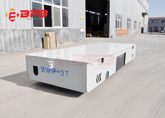 Steerable 15 Ton Trackless Transfer Trolley DC Motor Drive 20m/Min