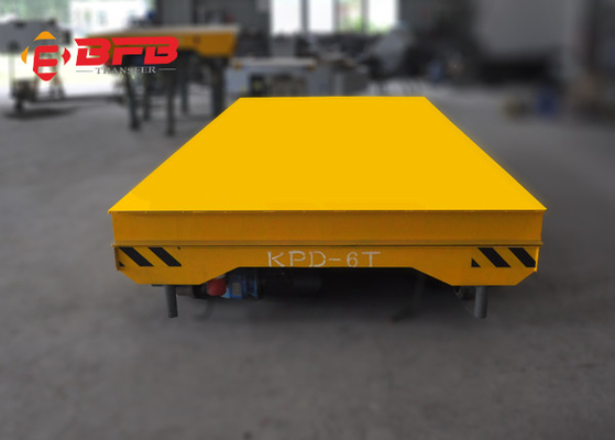 20T Workshop Q235 Rail Transfer Cart For Mold Transportation