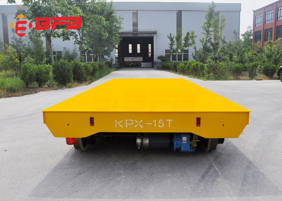 Rgv Steel Beam Material Transfer Carts For Workshop 40tn Transporter