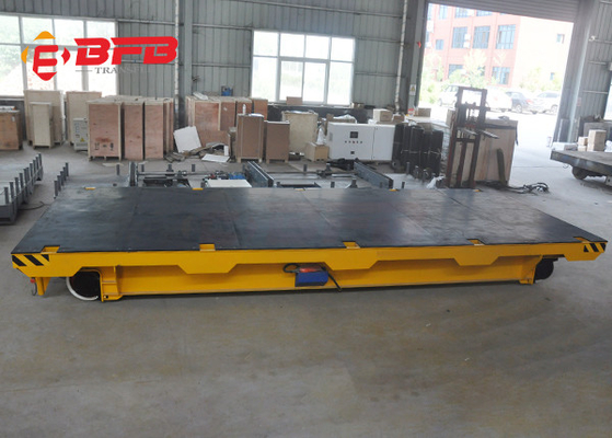 10t Electric Powered Rail Cart For Pipe Packages Handling