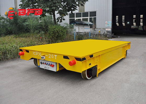 Steel Plant Rail Moving Battery Transfer Cart Remote Control