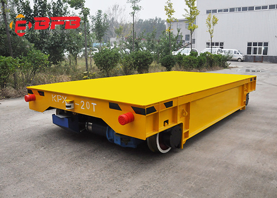 Steel Plant Rail Moving Battery Transfer Cart Remote Control