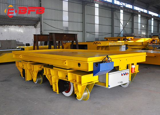 Q235 Cable Powered Railway Track Trolley For Slab Handling 20m/Min