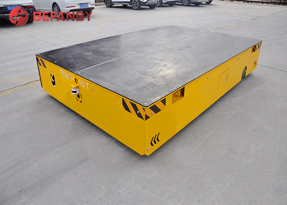 Heavy Duty Loading Self Propelled Transfer Cart Trolley For Roll Transfer