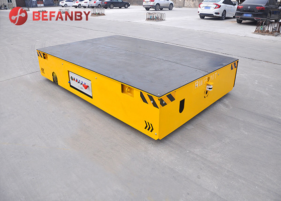 Heavy Duty Loading Self Propelled Transfer Cart Trolley For Roll Transfer