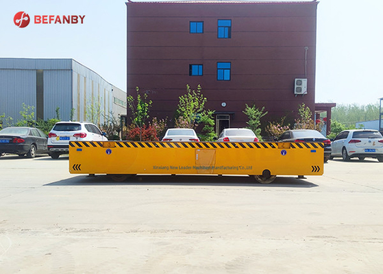 25 Ton Transport Coil Cart Trackless On Cement Floor