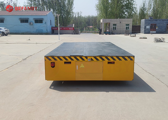 25 Ton Transport Coil Cart Trackless On Cement Floor