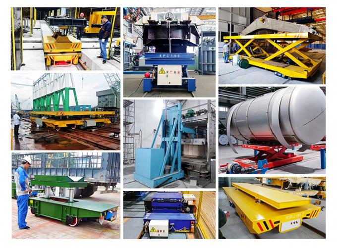 Powered Material Transfer Custom Material Transfer Carts , Battery Powered Industrial Transfer Car